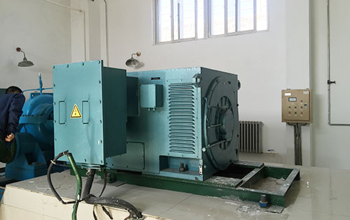 昌乐某水电站工程主水泵使用我公司高压电机